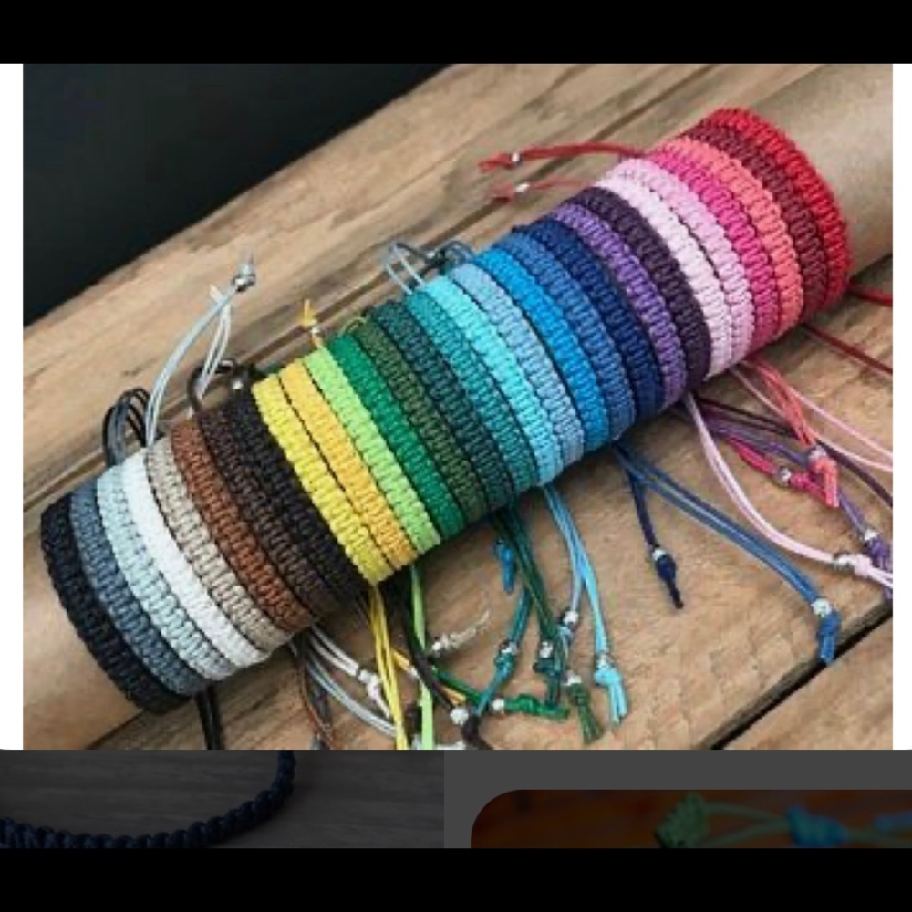 Macrame bracelets